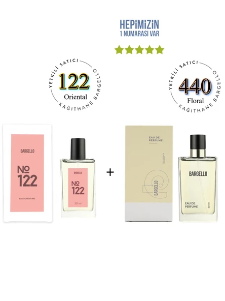 122 + 440 Kadın Parfüm Edp 50 ml Oriental / Floral - Mnms122440 ürün görseli 1