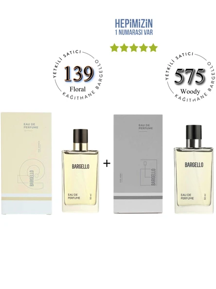 139 + 575 Kadın / Erkek Parfüm Edp 50 ml Floral / Woody - Mnms139575 ürün görseli 1