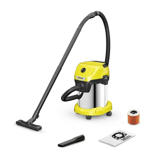 Karcher WD 3 S V-17/4/20 Islak Kuru Elektrikli Süpürge ürün görseli 1