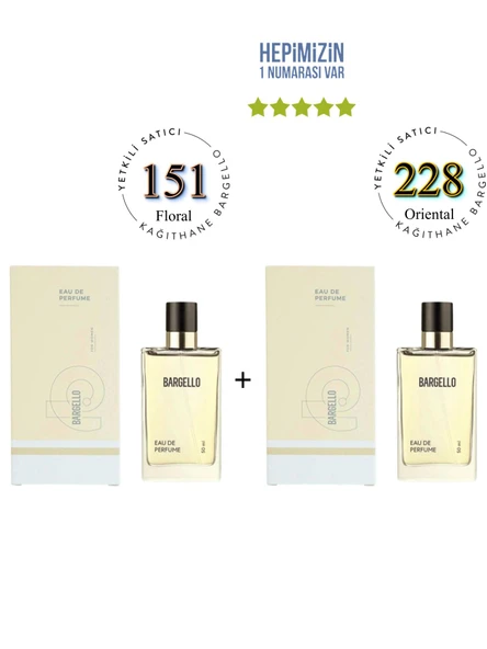 151 + 228 Kadın Parfüm Edp 50 ml Floral / Oriental - Mnms151228 ürün görseli 1