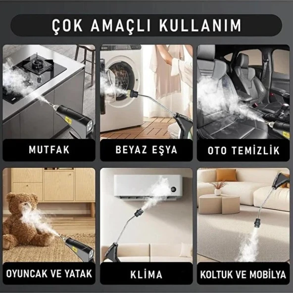 Kompakt Basınçlı Buharlı Temizleyici - Resim 5