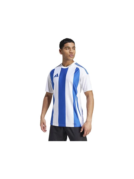Adidas Striped 24 Jsy Erkek Futbol Forması Beyaz IW2144 ürün görseli 1