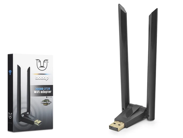 Usb Wifi Adaptör 300 Mbps Dahua Dvr Uyumlu W136 ürün görseli 1