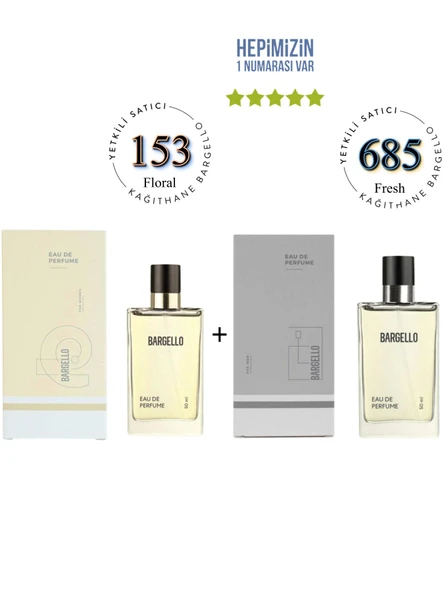 153 + 685 Kadın / Erkek Parfüm Edp 50 ml Floral / Fresh - Mnms153685 ürün görseli 1