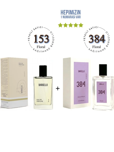 153 + 384 Kadın Parfüm Edp 50 ml Floral - Mnms153384 ürün görseli 1