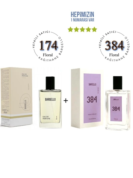 174 + 384 Kadın Parfüm Edp 50 ml Floral - Mnms174384 ürün görseli 1