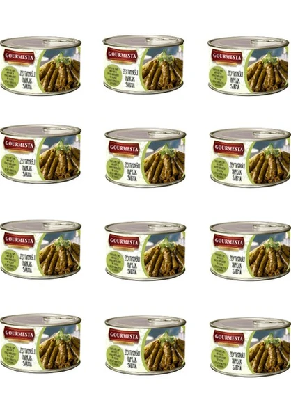 12'li 400 g Zeytinyağlı Yaprak Sarma Seti ürün görseli 1
