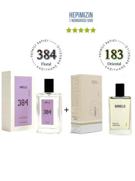 384 + 183 Kadın Parfüm Edp 50 ml Floral / Oriental - Mnms384183 ürün görseli 1