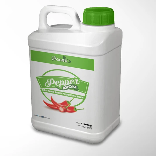 2m Proses Milk Proses Chilli Pepper Arom Sıvı / Biber Aroması / 5 Lt ürün görseli 1