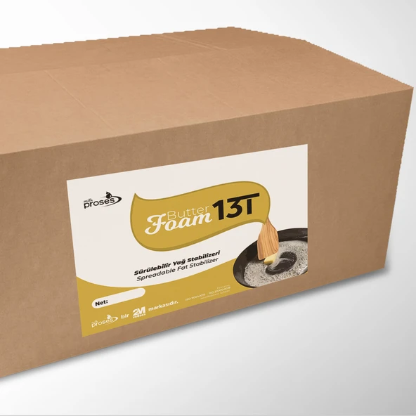 2m Proses Milk Proses Butter Foam 13t Tereyağ/ Sürülebilir Yağ Köpük Yapıcı/ Tereyağ Köpürtücü / 25 Kg ürün görseli 1