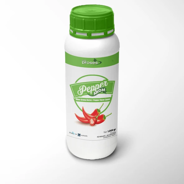 2m Proses Milk Proses Chilli Pepper Arom Sıvı / Biber Aroması / 1 Lt ürün görseli 1