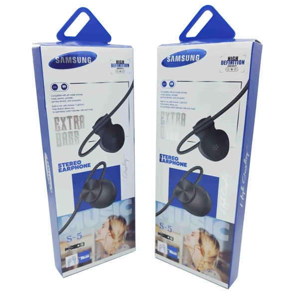 Norino 3.5mm Jack Girişli Kablolu Kulaklık Samsung S-5 ürün görseli 1