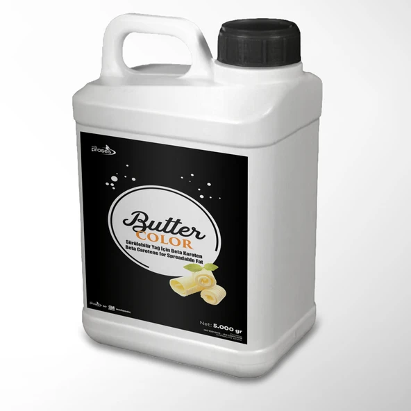 2m Proses Milk Proses Butter Color/ Tereyağ Renklendiri/ Tereyağ Boyası / 5 Kg ürün görseli 1