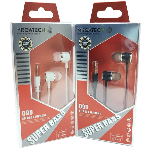 Norino Mıknatıslı 3.5mm Jack Girişli Kablolu Kulaklık Megatech Q90 ürün görseli 1