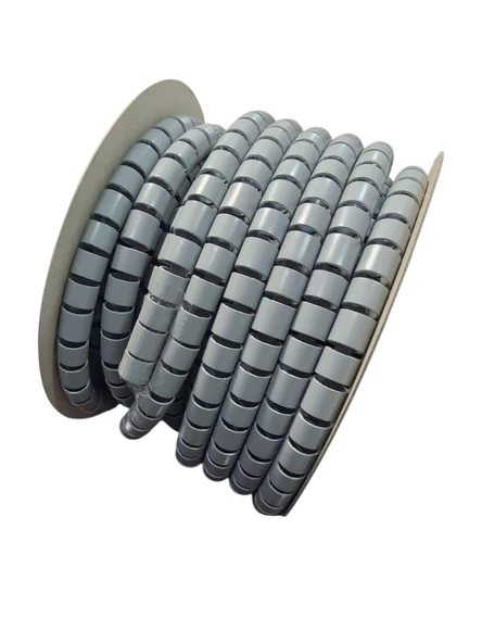 Avf Kablo Toplama Spirali 25mm 20 Metre Makara Gri ürün görseli 1