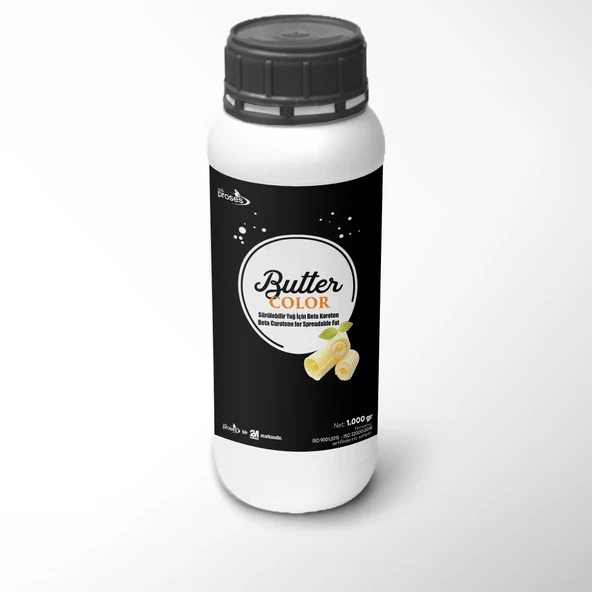 2m Proses Milk Proses Butter Color/ Tereyağ Renklendiri/ Tereyağ Boyası / 1 Kg ürün görseli 1