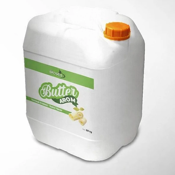 2m Proses Milk Proses Butter Arom Turuncu Tereyağ Aroması 20 KG ürün görseli 1