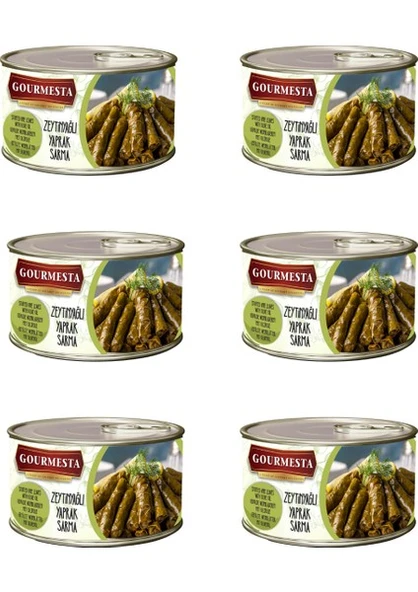 6'lı 400 g Zeytinyağlı Yaprak Sarma Seti ürün görseli 1