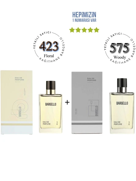 423 + 575 Kadın / Erkek Parfüm Edp 50 ml Floral / Woody - Mnms423575 ürün görseli 1