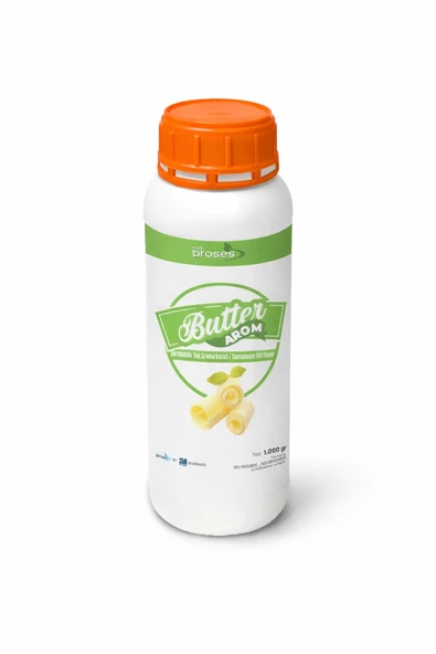 2m Proses Milk Proses Butter Arom Turuncu Tereyağ Aroması 1 KG ürün görseli 1