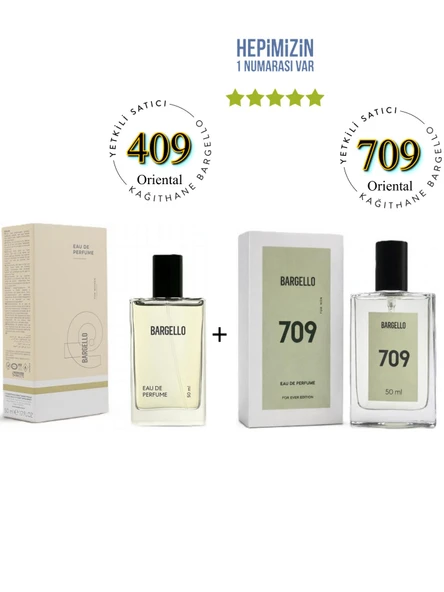 409 + 709 Kadın / Erkek Parfüm Edp 50 ml Oriental - Mnms409709 ürün görseli 1