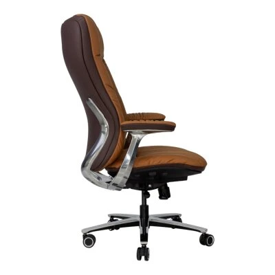 Atom Ofis HAWK-A BROWN DERİ MAKAM KOLTUĞU - Resim 4