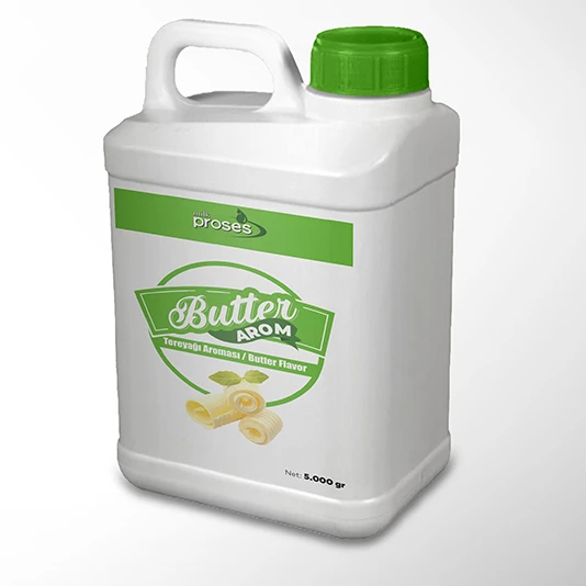 2m Proses Milk Proses Butter Arom Yeşil/ Tereyağ Aroması 5 Kg ürün görseli 1