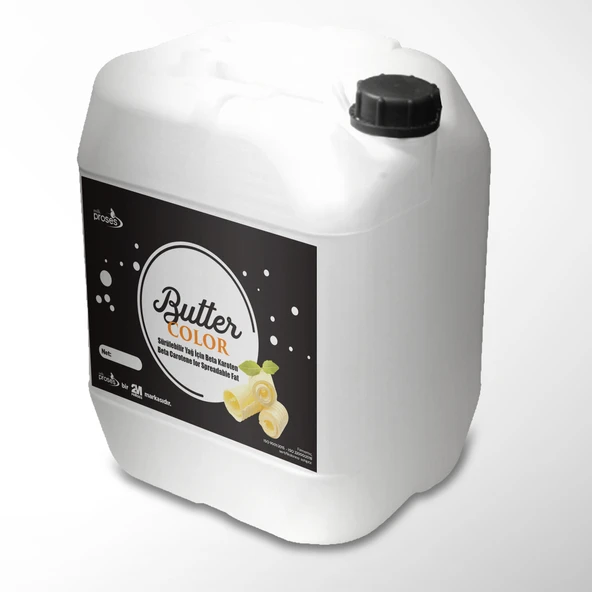 2m Proses Milk Proses Butter Color/ Tereyağ Renklendiri/ Tereyağ Boyası / 20 Kg ürün görseli 1