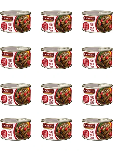 12'li 400 g Vişneli Yaprak Sarma Seti ürün görseli 1