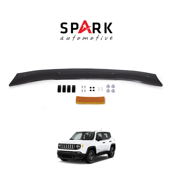 Jeep Renegade 2015 Yılı Ve Sonrası Uyumlu Kaput Rüzgarlığı 3mm ürün görseli 1