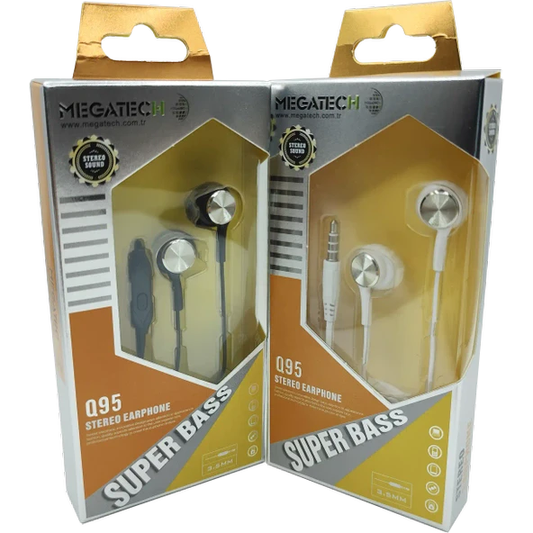 Norino 3.5mm Jack Girişli Kablolu Kulaklık Megatech Q95 ürün görseli 1
