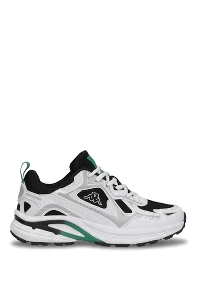 Kappa Porto Riko Beyaz-Siyah Sneaker ürün görseli 1