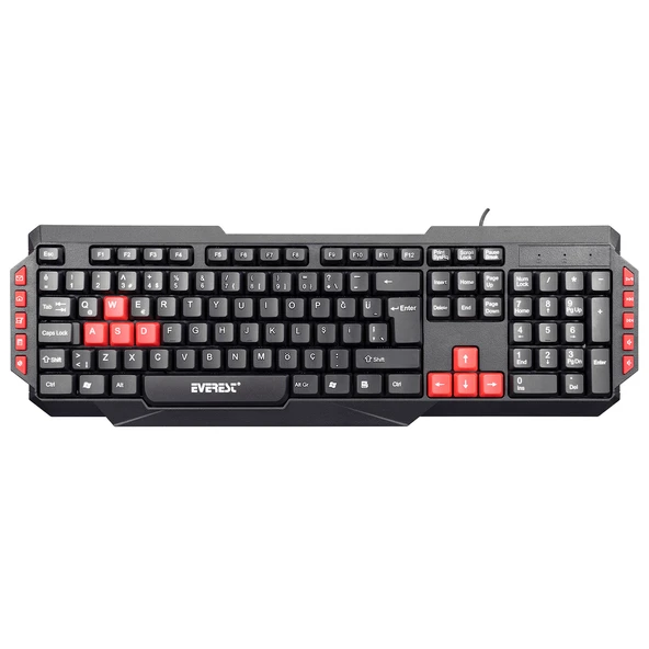 Kb-G7 Armor Siyah Usb Q Gaming Kablolu Oyuncu Klavyesi ürün görseli 1