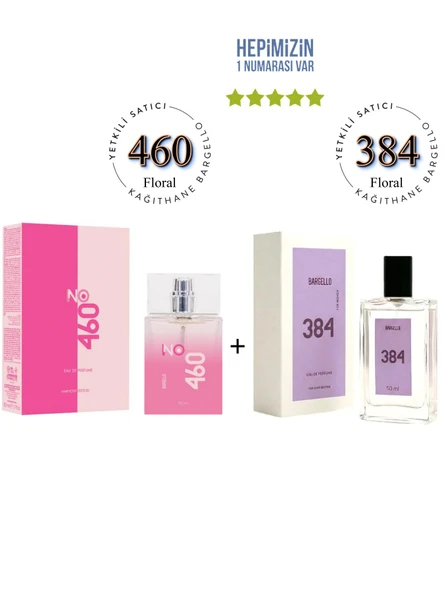 460 + 384 Kadın Parfüm Edp 50 ml Floral - Mnms460384 ürün görseli 1