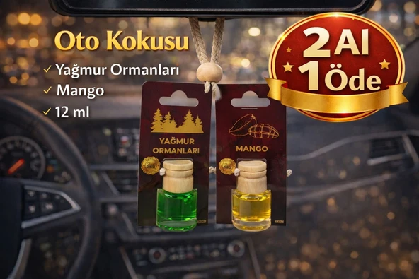 Oto Kokusu Ip Askılı Araç Kokusu Uzun Süre Kalıcı 12 ml ürün görseli 1