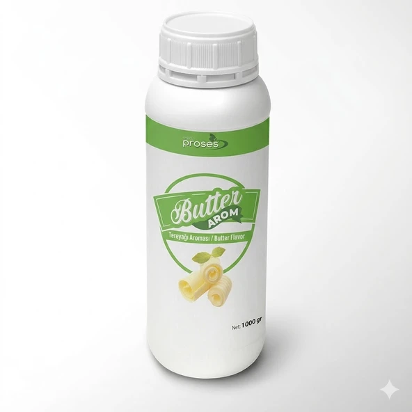 2m Proses Milk Proses Butter Arom Beyaz Tereyağ Aroması 1 KG ürün görseli 1