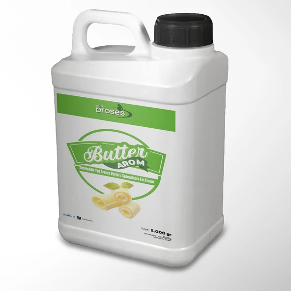 2m Proses Milk Proses Butter Arom Siyah Tereyağ Aroması 5 KG ürün görseli 1