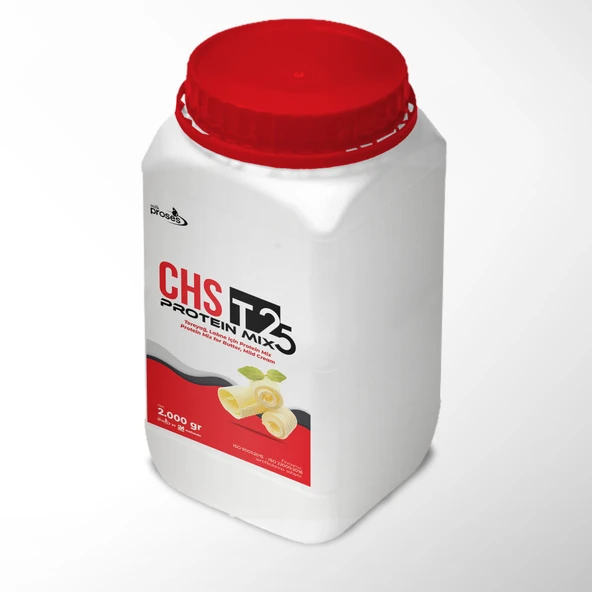 2m Proses Milk Proses Chs T25 Protein Mix. / Tereyağ , Sürülebilir Yağ Ve Labne Peyinri İçin Protein / 2 Kg ürün görseli 1