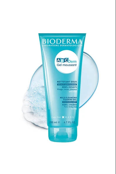 Bioderma Abcderm Foaming Cleancer 200 ml ürün görseli 1