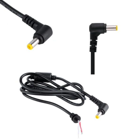Norino 5.5*1.7mm – 1.5 Metre – Acer – Şarj Adaptör Kablosu DC-7 ürün görseli 1