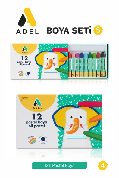 Boyama Seti 4 Parça (S) - Resim 5