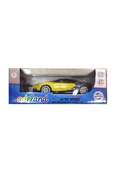 And Uzaktan Kumandalı Araba 18 cm Sarı Siyah 201810 ürün görseli 1