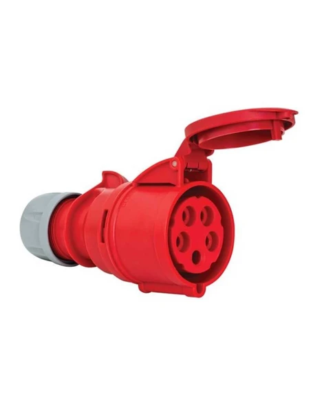 Mete Enerji 406411V 5X32A IP44 Uzatma Prizi -Vidalı Bağlantı 380-415 V ürün görseli 1