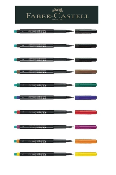 Permanent 10'lu S (İnce Uç) Set ürün görseli 1