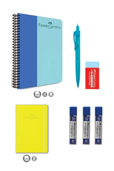 Mavi Defter Seti ürün görseli 1