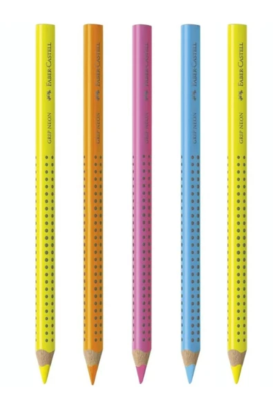 TEXTLİNER 1148 FOSFORLU KURŞUN KALEM JUMBO 5 RENK SET ürün görseli 1