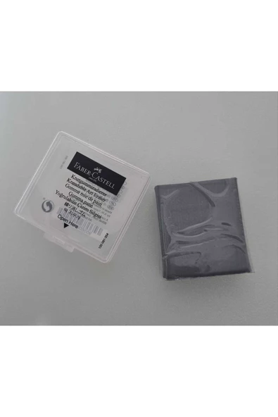 Faber-Castell Ilk Silgim Plastik Kutulu Renkli Hamur Silgi Gri (1 Adet) ürün görseli 1