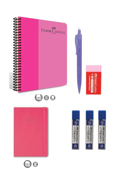Mor Defter Seti ürün görseli 1