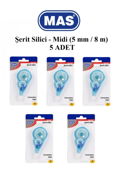Şerit Silici 5mmx8 metre 5'li Set ürün görseli 1