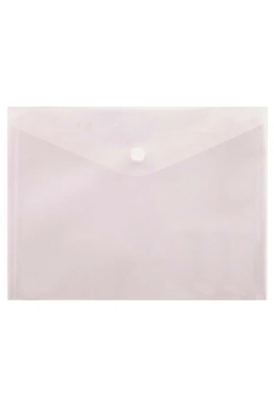 A3 Çıtçıtlı Dosya Evrak Zarfı Şeffaf 3103-200 (12 Li Paket) ürün görseli 1